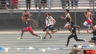 2017 TF  CIFss Prelims D1  100 Meters Boys 4 Heats 20D1 [upl. by Ytnom]