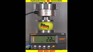 Hydraulic Press Vs Tennis Balls Of Different Countries [upl. by Lyrehs415]