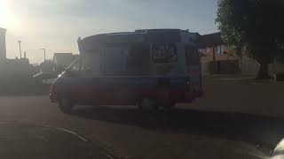 Local Mr Whippy ice cream van playing greensleeves [upl. by Akinahc]