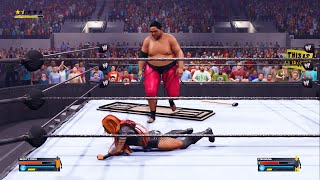 Beck lynch vs Yokozuna [upl. by Lebna]