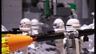 The 187th The Rescue of Jedi Coiv Ree Star Wars Clone Wars Lego Stop Motion [upl. by Kamila301]