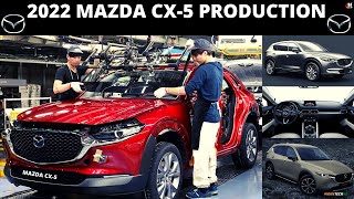 2022 Mazda CX 5 Production Factory  Car Production in Japan amp USA [upl. by Riedel]