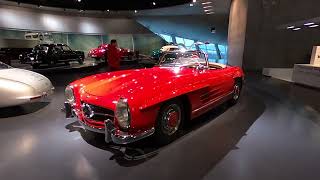 1962 MercedesBenz 300 SL Roadster  Merceds Benz Museum Stuttgart [upl. by Labana]