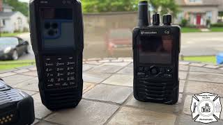 Unication G5 VS the Uniden SDS100 scanning the New Jersey State System P25P2 [upl. by Akeimahs229]