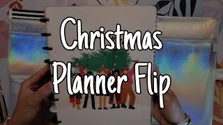 Christmas Holiday Planner Flipthrough  Used and Unused Pages  Happy Planner and More [upl. by Cecily]