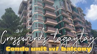 V45524 • Crosswinds Tagaytay Fully Furnished Condominium Unit with Balcony [upl. by Lirbij]