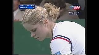 2003 Filderstadt Final Clijsters vs HeninHardenne [upl. by Pyotr]