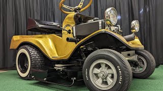 1971 JC Penny Penncraft El Tigre dune buggy tractor gasser lawnmower mower JCPenny [upl. by Llerrehs843]