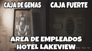 PUZZLE CAJA DE GEMAS Y COMBINACIÓN CAJA FUERTE DEL HOTEL LAKEVIEW  SILENT HILL 2 REMAKE [upl. by Amieva]