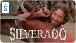 Silverado 1985  Scene Paden suddenly spots his horse and the man who stole it [upl. by Roslyn676]