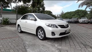 2012 Toyota Corolla Altis 20 V StartUp and Full Vehicle Tour [upl. by Oleusnoc]