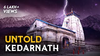 Mysterious Cloudburst in KEDARNATH  Yatra Stopped Landslide and Lord Shiva [upl. by Ronica]