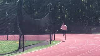 Achilles Tendon Repair 4 years out June 2020 8x400m repeats 6 [upl. by Downall206]