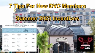 7 Tips for First Time DVC Buyers – Summer Incentives 2023 [upl. by Marten]