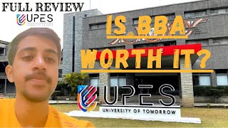 Is UPES BBA Worth It UPES BBA Review [upl. by Asemaj897]