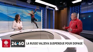 24•60  La patineuse russe Valieva suspendue pour dopage [upl. by Sanfo463]