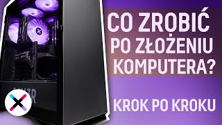 CO ZROBIĆ PO ZŁOŻENIU KOMPUTERA 🧐  Instalacja Windows 11 sterowniki BIOS 2022 [upl. by Atnas]