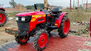 Mahindra JIVO 225 DI 4wd mini tractor  Mahindra New Modal tractor Agritechfunction [upl. by Pagas]