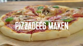 Hoe maak je pizzadeeg  Als een echte chef [upl. by Anidam614]