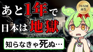 【2024年最新】タイムリミットはあと1年。2025年問題がヤバすぎる3つの理由（ずんだもん×ゆっくり解説） [upl. by Ayotnahs665]