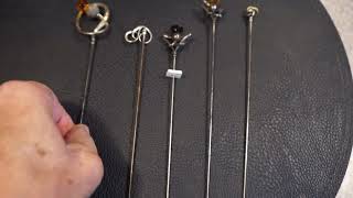 Antique Furniture Vintage Hatpins [upl. by August]