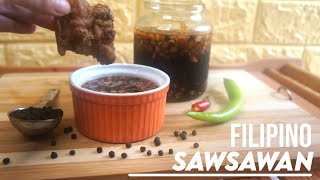 Filipino Sawsawan Dipping Sauce  Spiced Vinegar  How To [upl. by Gnues254]