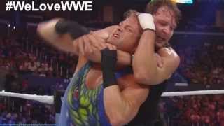 RVD vs Dean Ambrose  United States  SummerSlam 2013  HD [upl. by Lindo]