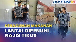 KERACUNAN MAKANAN  Kafeteria MRSM Terendak Ditutup 14 Hari [upl. by Dias]