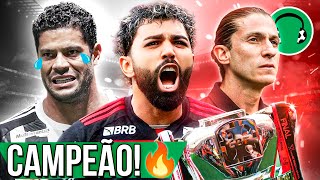 ♫ FLAMENGO PENTACAMPEÃO DA COPA DO BRASIL 🏆  Paródia Menina de Vermelho  MC Menor JP [upl. by Filmore954]