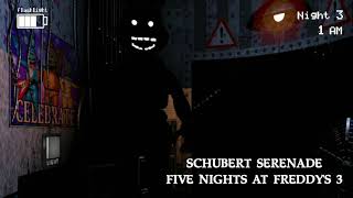 five nights at Freddys 3 Schubert serenade music box version [upl. by Siravrat]