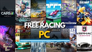 TOP 30 Best Free Racing Games for PC 2024 [upl. by Naquin]