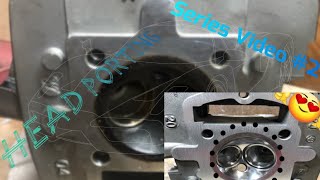 Beginners guide to Porting a cylinder head video 2 Tbr7 performance upgrades [upl. by Aehsrop]