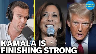 Kamala Harris Finishes 2024 Campaign Strong While Donald Trump Rambles Weirdly to Close [upl. by Danny]