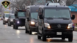 Ontario Provincial Police Tactics amp Rescue Unit  Arriving In Kingsville ON  2024 [upl. by Gebhardt]