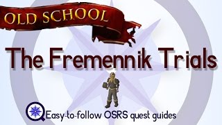 The Fremennik Trials  OSRS 2007  Easy Old School Runescape Quest Guide [upl. by Haldas]