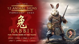 2024 Animal Signs Forecast Rabbit Joey Yap [upl. by Ahcatan]