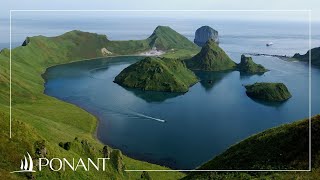 Croisière en Russie avec PONANT découverte des Îles Kouriles [upl. by Nosnej299]