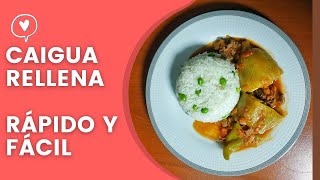 CÓMO PREPARAR CAIGUA RELLENA PERUANA  FÁCIL RICO Y RÁPIDO  Delisa Gourmet [upl. by Sebastien]