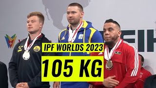 105 kg at IPF WORLDS 2023  NOVOPISMENNYJ vs NORLING vs MOHAMED [upl. by Eliseo]