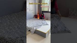 Rs10 elastic hack for Bedsheet  DIY fitted Bedsheet hack bedsheet diy easydiy youtube [upl. by Bonner]