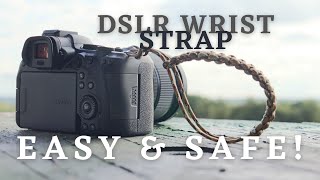 Paracord Camera Wrist Strap Tutorial  GLS Workshop [upl. by Adlesirc]