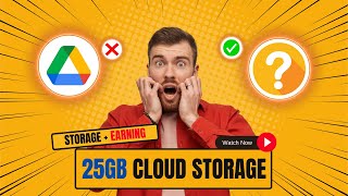 How to get 25GB Cloud storage free  Google drive Vs PortAll  Discover New App for Online Earnings [upl. by Lillith]