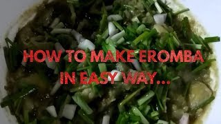 How to make eromba in easy way Manipur cuisine [upl. by Nawrocki]