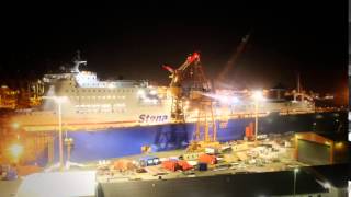 Timelapse The Conversion of the MV Blue Puttees [upl. by Yessej]