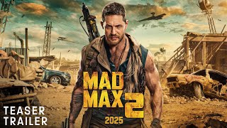 Mad Max The Wasterland  TEASER TRAILER  Tom Hardy  2025 [upl. by Brandtr]