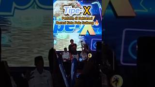 TipeX Band Perform di Deklarasi Berani Kota Palu Sulawesi Tengah 🔥 tipexband shorts [upl. by Nirrad]