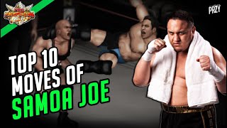 Fire Pro Wrestling World  Top 10 Moves of SAMOA JOE [upl. by Dianna]