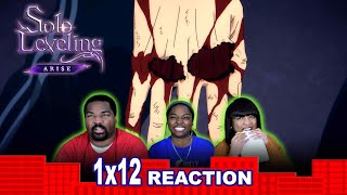 Solo Leveling 1x12 Arise  GROUP REACTION [upl. by Seymour953]