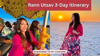 Rann Utsav Guide How to Reach from Delhi Where to Stay Cost amp 3Day Itinerary [upl. by Ytomit]