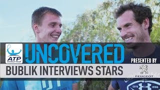 Bublik Interviews Murray Federer And More [upl. by Rise]